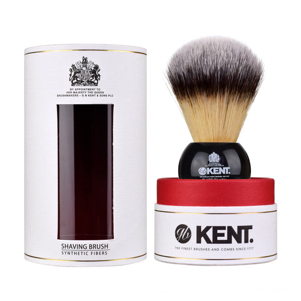 Kent Brushes Large Synthetic Black Shaving Brush