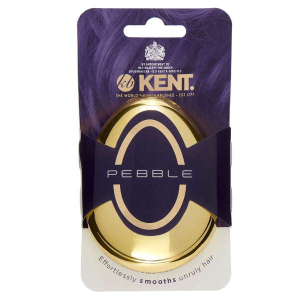 Kent Brushes Pebble Detangling Brush In Gold