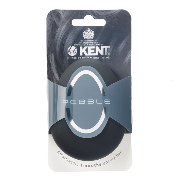 Kent Brushes Pebble Detangling Brush In Matt Black