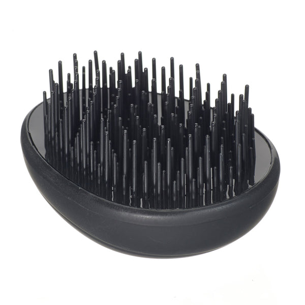 Kent Brushes Pebble Detangling Brush In Matt Black