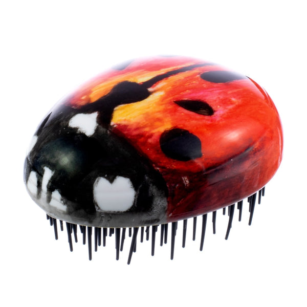 kent brushes Pebble Detangling Ladybug Brush
