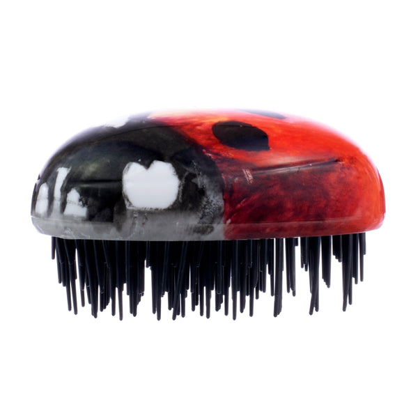 Kent Brushes Pebble Detangling Ladybug Brush