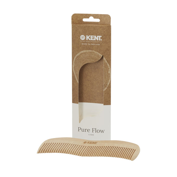 Kent Brushes Pure Flow Wooden Comb