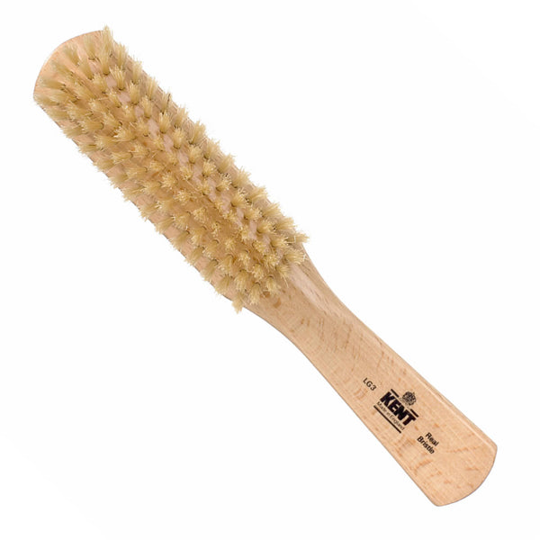 kent brushes Ladies Finest Beechwood Pure White Bristle Narrow Brush