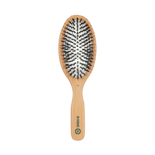 Kent Brushes Large Cushion Vegan Bristle Nylon Mix Hairbrush