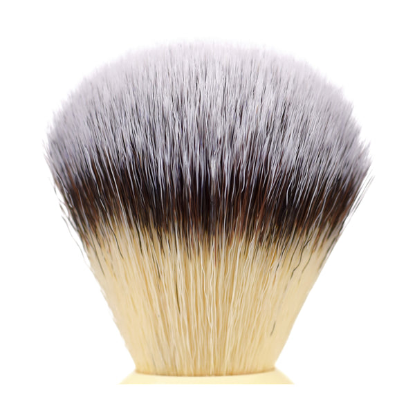 Kent Brushes Medium Synthetic Ivory White Shaving Brush