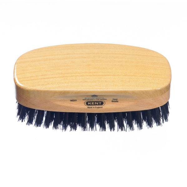 kent brushes Mens Finest Satinwood Pure Black Bristle Rectangular Brush