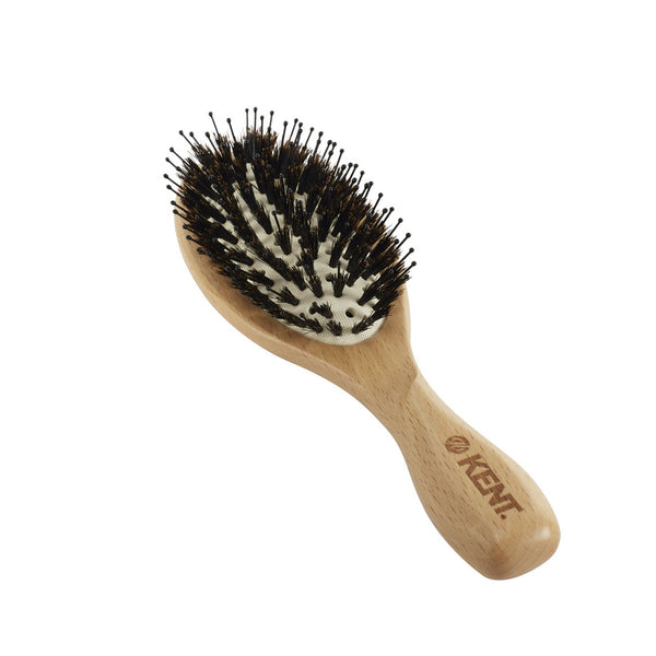kent brushes Pure Flow Vented Oval Cushion Bristle Nylon Mix Hairbrush