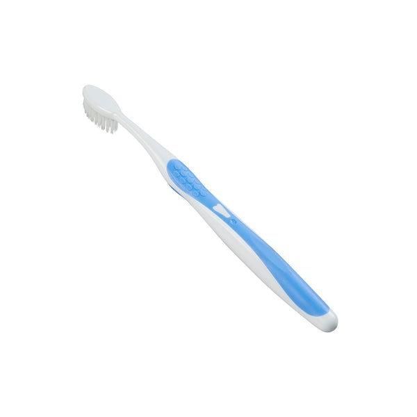 Kent Brushes Silver-infused Medium Toothbrush In Blue