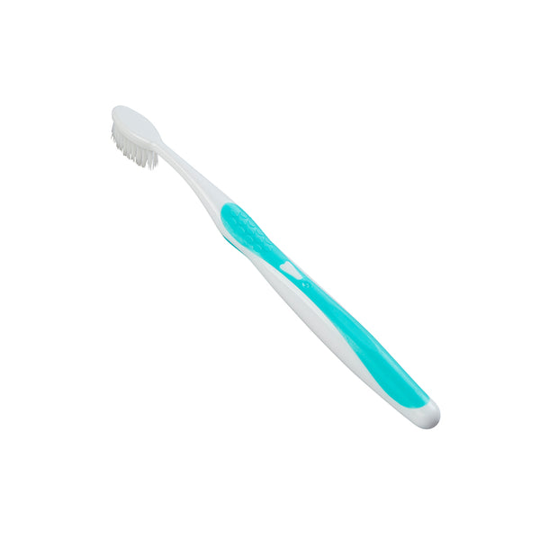 Kent Brushes Silver-infused Medium Toothbrush In Green