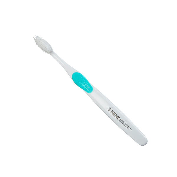 kent brushes Silver-infused Medium Toothbrush in Green