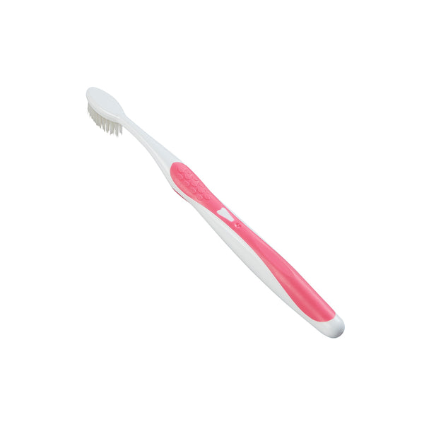 Kent Brushes Silver-infused Medium Toothbrush In Red