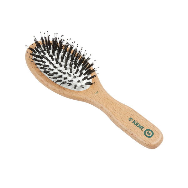 kent brushes Small Cushion Vegan Bristle Nylon Mix Hairbrush