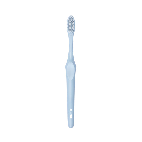 kent brushes SMILE Super Soft Silver Infused Toothbrush in Blue