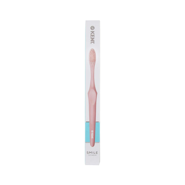 Kent Brushes SMILE Super Soft Silver Infused Toothbrush In Pink
