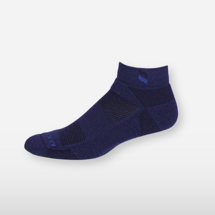 Kentwool Men's Monochrome Classic Ankle Black