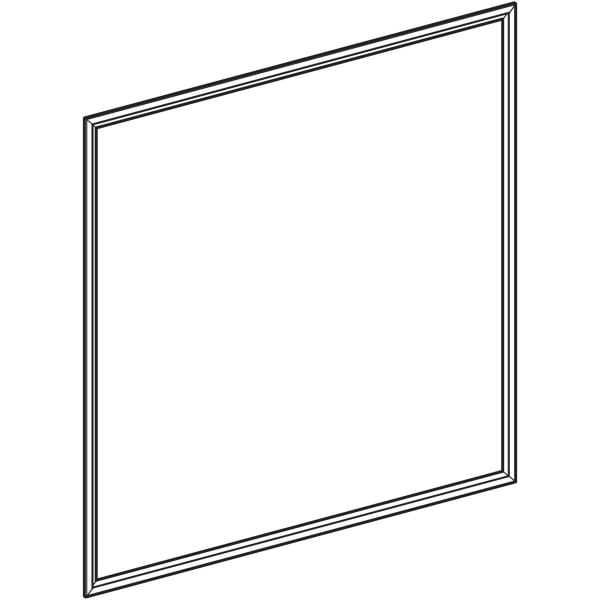 Keramag Cover Frame For Geberit ONE Mirror Cabinet Concealed Installation