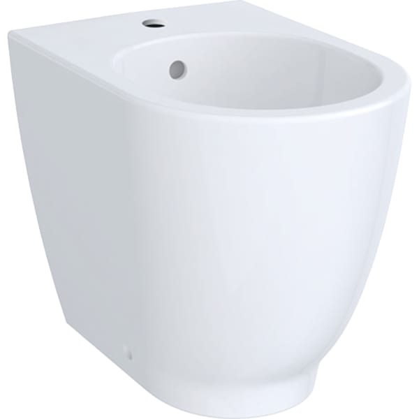 keramag Geberit Acanto floor-standing bidet back-to-wall shrouded