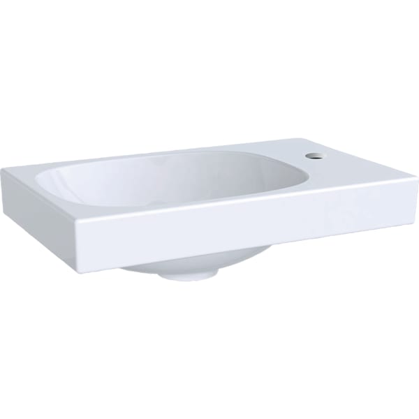 keramag Geberit Acanto handrinse basin right tap hole