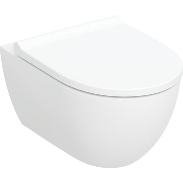 keramag Geberit Acanto wall-hung WC set washdown shrouded TurboFlush with WC seat