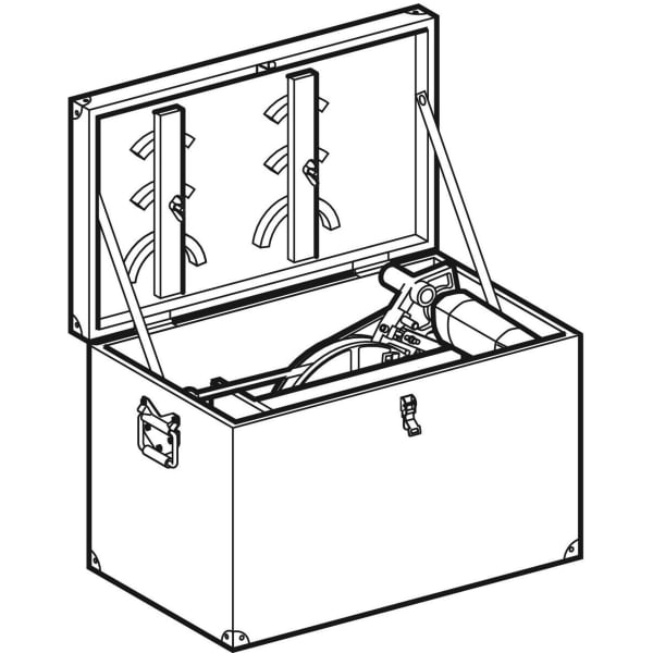 Keramag Geberit Accessories Set For Butt Welding Tools D200–315 Universal