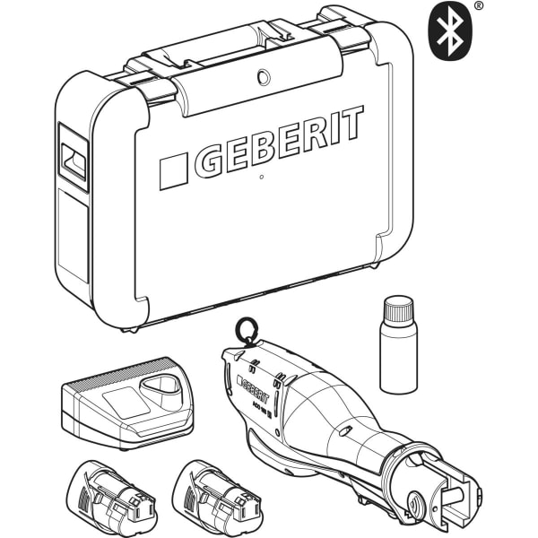 Keramag Geberit ACO 103plus Pressing Tool [1] 230 V In Case