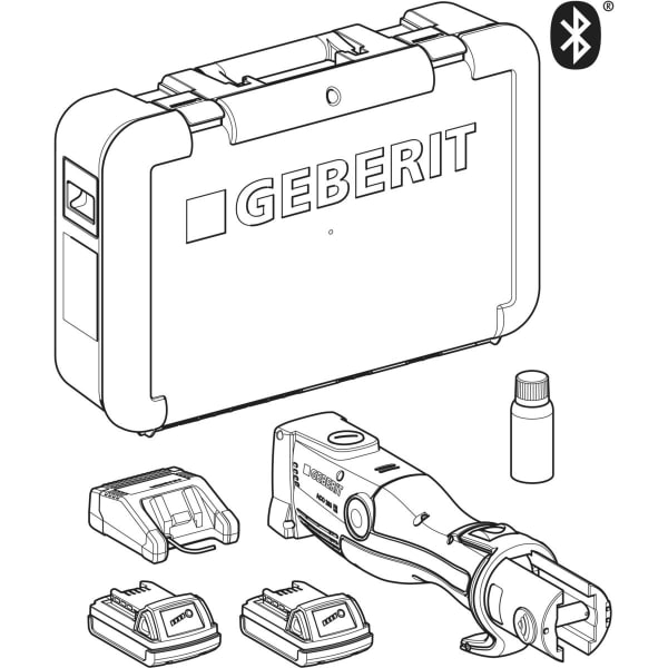 Keramag Geberit ACO 203plus Pressing Tool [2] 125 V In Case