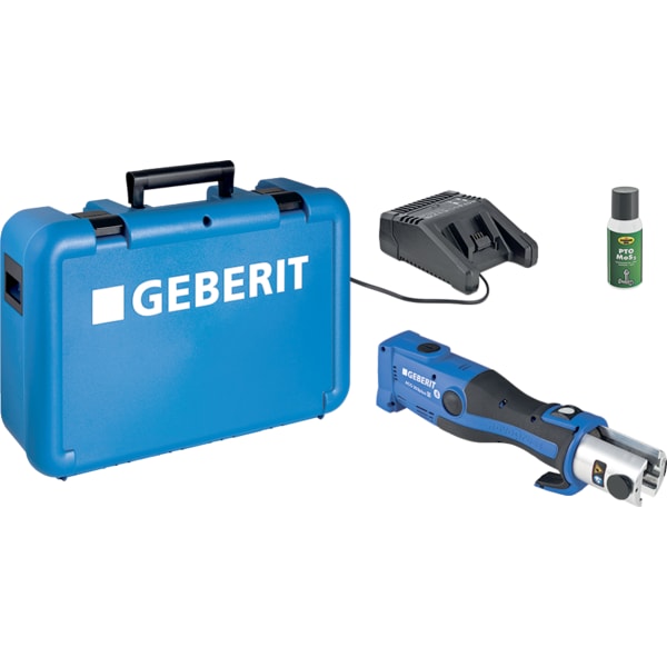 keramag Geberit ACO 203plus pressing tool [2] 125 V without battery in case