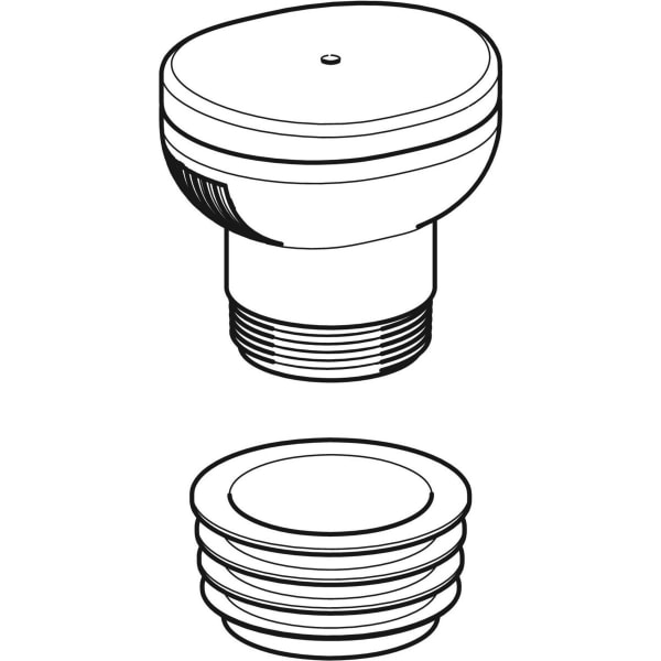Keramag Geberit Air Admittance Valve GRB50 For Drainage Systems