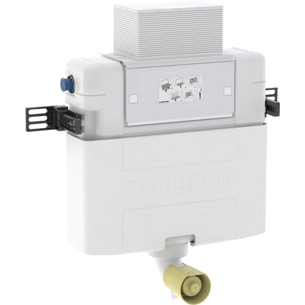 keramag Geberit Alpha concealed cistern 12 cm 4.5 / 3 litres installation height 82 cm