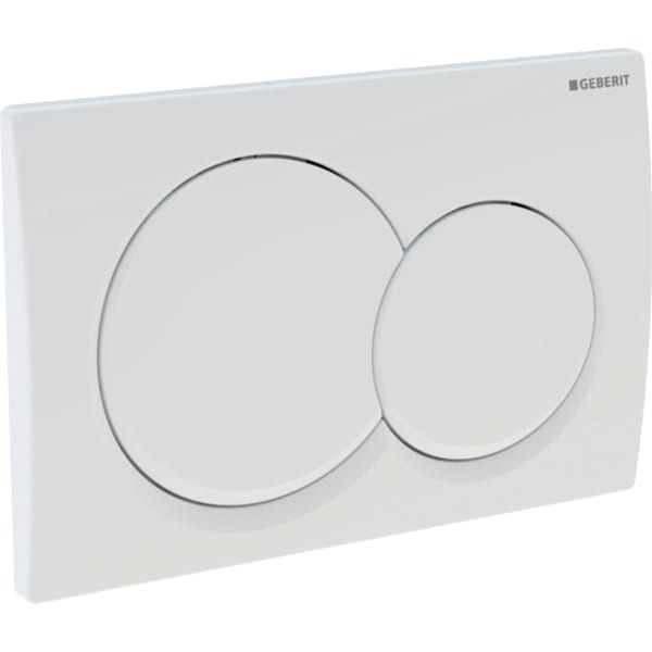 keramag Geberit Alpha01 actuator plate round dual flush