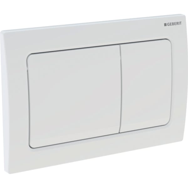 keramag Geberit Alpha01 actuator plate square dual flush