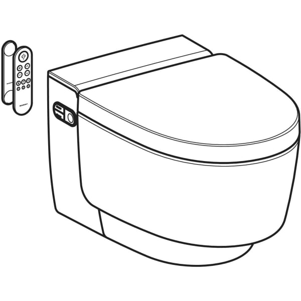 Keramag Geberit AquaClean Mera Classic WC Complete Solution Wall-hung WC