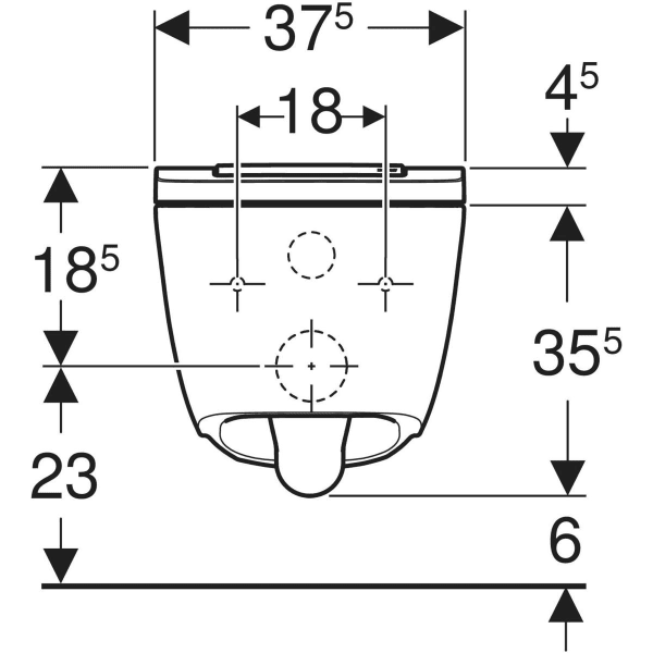 Keramag Geberit AquaClean Sela WC Complete Solution Wall-hung WC Square