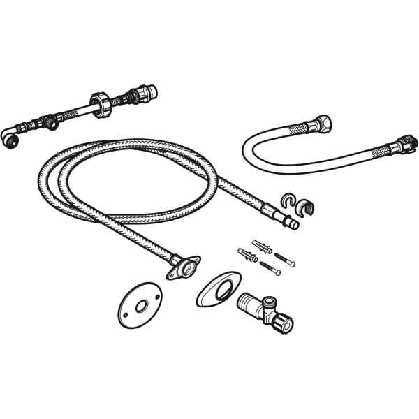 Keramag Geberit AquaClean Water Supply Connection Set For Concealed Cisterns 12 / 15 Cm