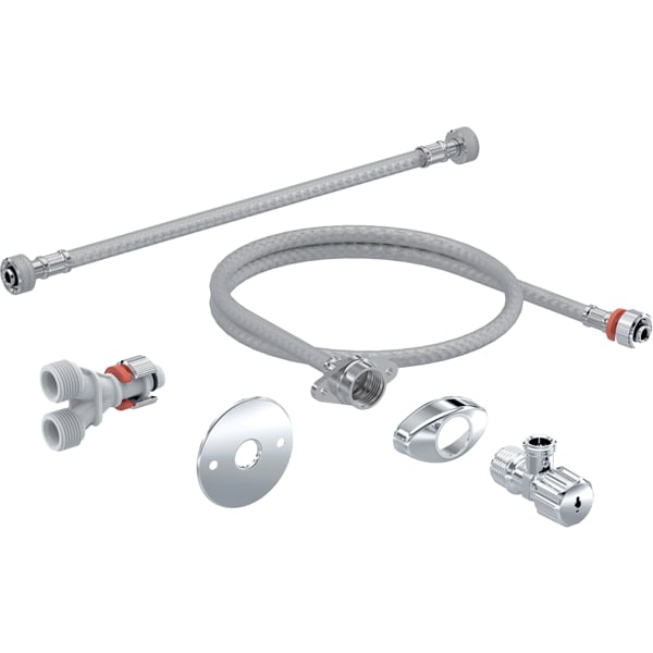 keramag Geberit AquaClean water supply connection set for concealed cisterns 8 / 12 cm