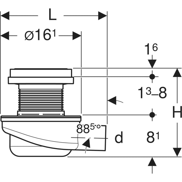 Keramag Geberit Aquorea Floor Inlet Tile-bearing Grating 12 X 12 Cm
