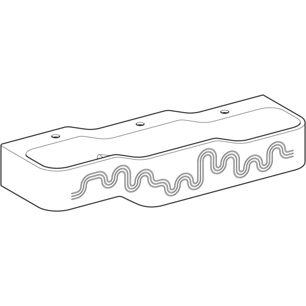 Keramag Geberit Bambini Play And Washspace With Three Washbasin Areas Lower Basin On The Right