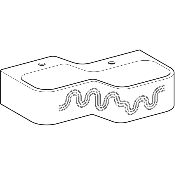Keramag Geberit Bambini Play And Washspace With Two Washbasin Areas Lower Basin On The Right
