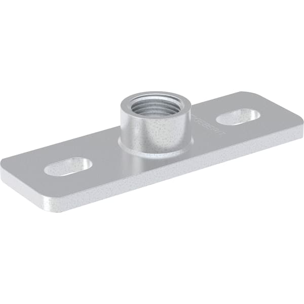 keramag Geberit base plate rectangular two-hole with threaded socket G