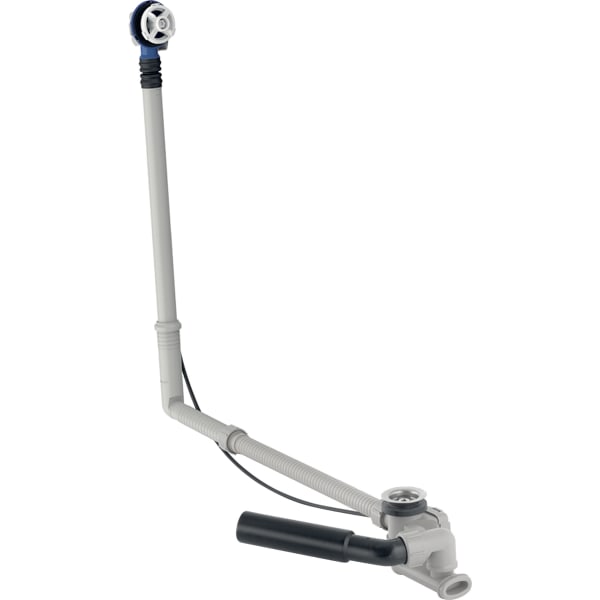 keramag Geberit bathtub drain with turn handle d52 length 73 cm