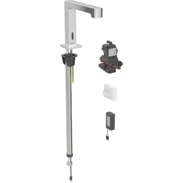 keramag Geberit Brenta washbasin tap deck-mounted battery operation for concealed function box