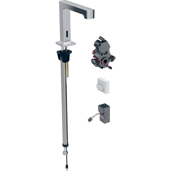 keramag Geberit Brenta washbasin tap deck-mounted mains operation for concealed function box