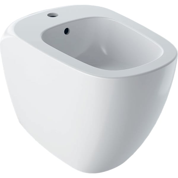 keramag Geberit Citterio floor-standing bidet back-to-wall shrouded