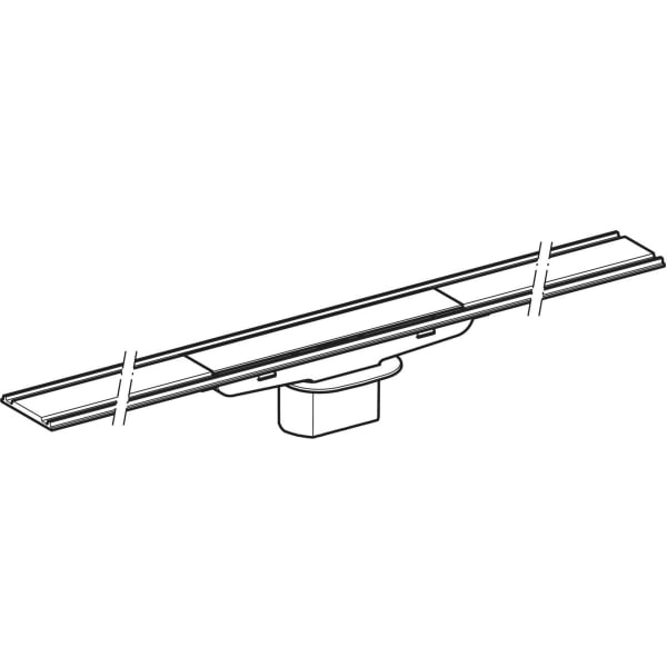 Keramag Geberit CleanLine60 Shower Channel For Thin Floorings