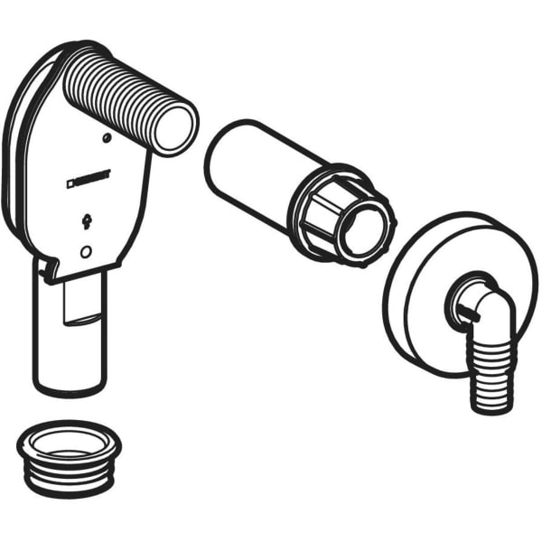 Keramag Geberit Concealed Trap For Devices With One Connection