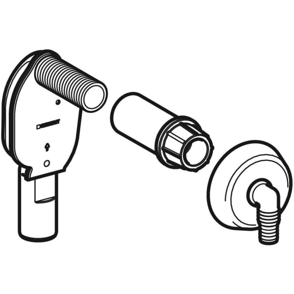 Keramag Geberit Concealed Trap For Devices With One Connection