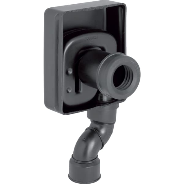 keramag Geberit concealed trap for urinal vertical outlet