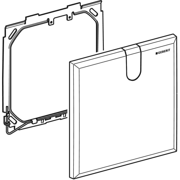 Keramag Geberit Cover Plate For Concealed Function Box