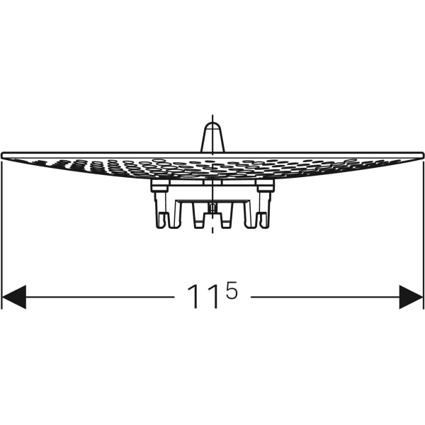 Keramag Geberit Drain Strainer For Trap Adapter D115